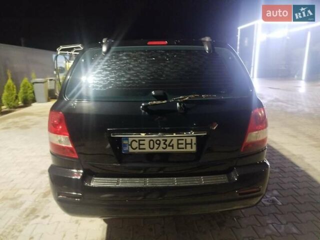 Черный Киа Соренто, объемом двигателя 2.5 л и пробегом 256 тыс. км за 7250 $, фото 1 на Automoto.ua