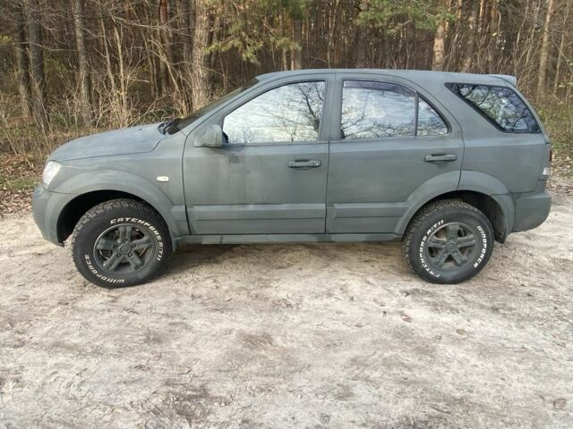 Черный Киа Соренто, объемом двигателя 2.5 л и пробегом 293 тыс. км за 3450 $, фото 2 на Automoto.ua