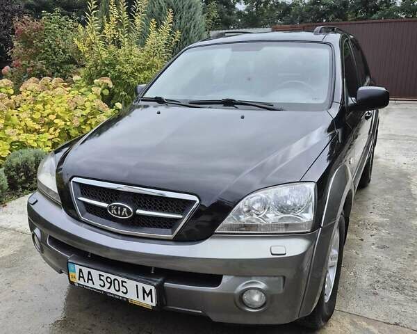 Черный Киа Соренто, объемом двигателя 2.5 л и пробегом 296 тыс. км за 6200 $, фото 12 на Automoto.ua