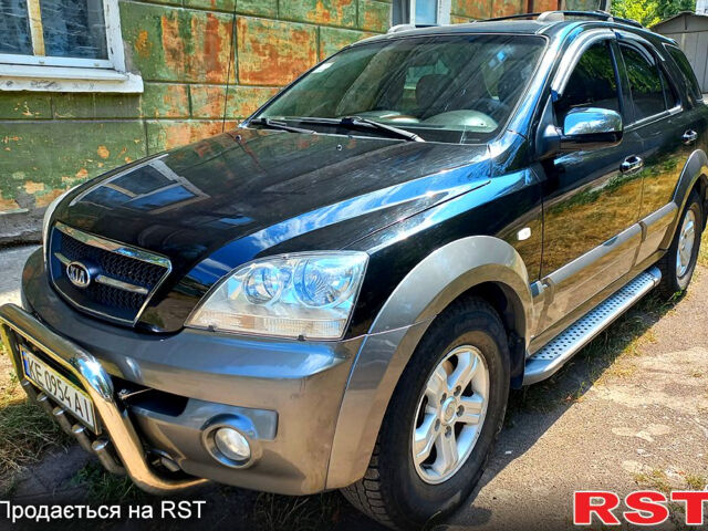 Чорний Кіа Соренто, об'ємом двигуна 2.4 л та пробігом 230 тис. км за 7200 $, фото 7 на Automoto.ua