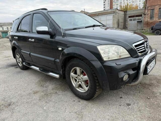 Черный Киа Соренто, объемом двигателя 2.5 л и пробегом 254 тыс. км за 3700 $, фото 3 на Automoto.ua