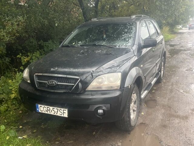 Черный Киа Соренто, объемом двигателя 2.5 л и пробегом 253 тыс. км за 2700 $, фото 4 на Automoto.ua