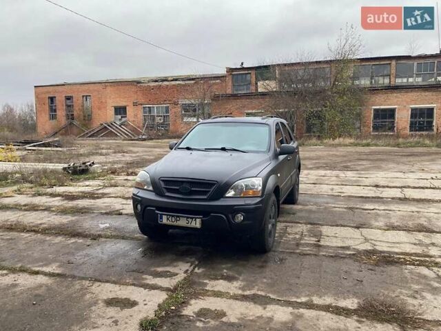Черный Киа Соренто, объемом двигателя 2.5 л и пробегом 380 тыс. км за 5300 $, фото 5 на Automoto.ua