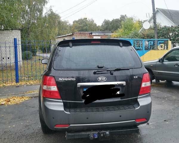 Чорний Кіа Соренто, об'ємом двигуна 2.5 л та пробігом 271 тис. км за 8000 $, фото 2 на Automoto.ua