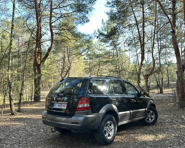 Черный Киа Соренто, объемом двигателя 2.5 л и пробегом 192 тыс. км за 6500 $, фото 3 на Automoto.ua