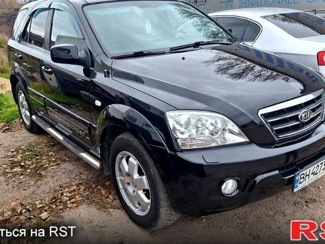 Черный Киа Соренто, объемом двигателя 2.5 л и пробегом 256 тыс. км за 6200 $, фото 4 на Automoto.ua
