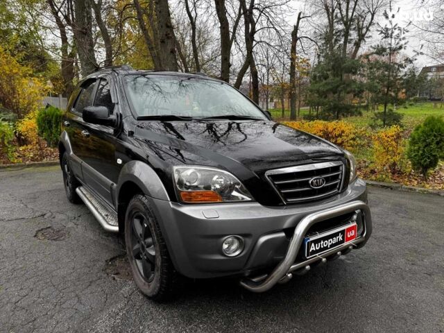 Чорний Кіа Соренто, об'ємом двигуна 2.5 л та пробігом 226 тис. км за 8490 $, фото 2 на Automoto.ua