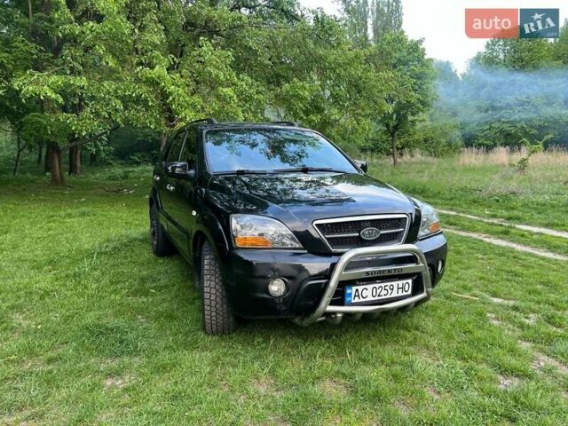 Черный Киа Соренто, объемом двигателя 2.5 л и пробегом 270 тыс. км за 5999 $, фото 15 на Automoto.ua