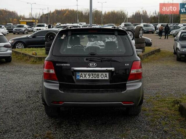Черный Киа Соренто, объемом двигателя 2.5 л и пробегом 190 тыс. км за 6950 $, фото 19 на Automoto.ua