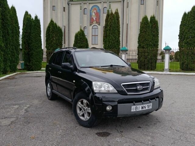 Чорний Кіа Соренто, об'ємом двигуна 2 л та пробігом 307 тис. км за 3899 $, фото 1 на Automoto.ua