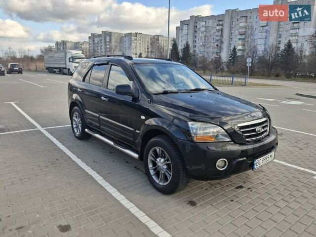 Черный Киа Соренто, объемом двигателя 3.3 л и пробегом 313 тыс. км за 7499 $, фото 1 на Automoto.ua