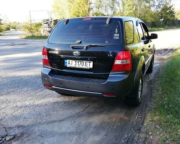 Чорний Кіа Соренто, об'ємом двигуна 2.5 л та пробігом 160 тис. км за 9500 $, фото 3 на Automoto.ua