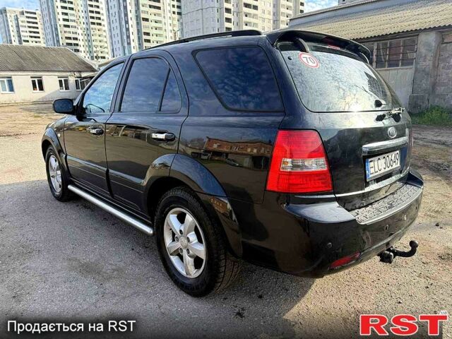 Черный Киа Соренто, объемом двигателя 2.5 л и пробегом 258 тыс. км за 4500 $, фото 2 на Automoto.ua