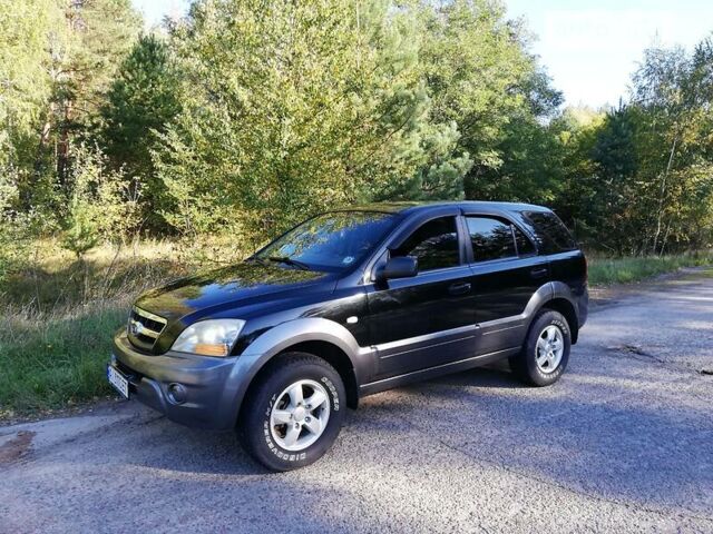 Чорний Кіа Соренто, об'ємом двигуна 2.5 л та пробігом 160 тис. км за 9500 $, фото 1 на Automoto.ua