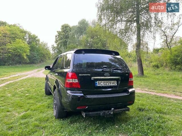 Черный Киа Соренто, объемом двигателя 2.5 л и пробегом 270 тыс. км за 5999 $, фото 11 на Automoto.ua