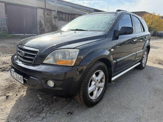 Черный Киа Соренто, объемом двигателя 2.5 л и пробегом 258 тыс. км за 4500 $, фото 3 на Automoto.ua