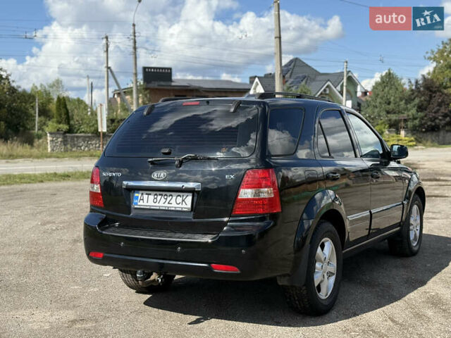 Черный Киа Соренто, объемом двигателя 2.5 л и пробегом 232 тыс. км за 9350 $, фото 3 на Automoto.ua