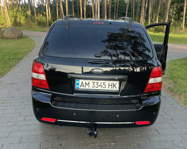 Черный Киа Соренто, объемом двигателя 2.5 л и пробегом 235 тыс. км за 8400 $, фото 12 на Automoto.ua