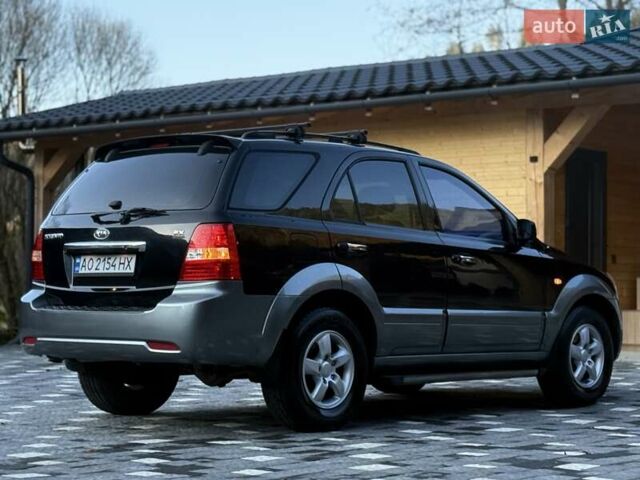 Черный Киа Соренто, объемом двигателя 2.5 л и пробегом 208 тыс. км за 8200 $, фото 23 на Automoto.ua