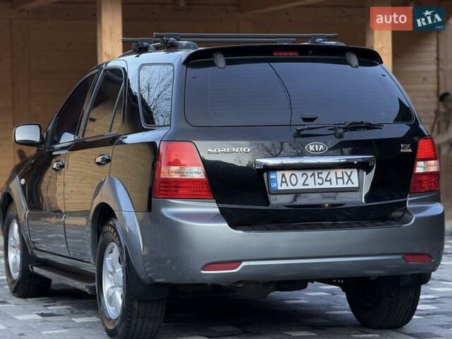 Черный Киа Соренто, объемом двигателя 2.5 л и пробегом 208 тыс. км за 8200 $, фото 20 на Automoto.ua