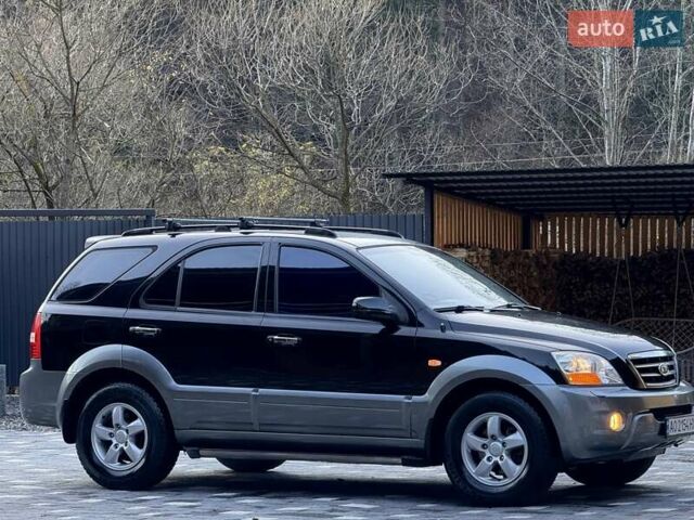 Черный Киа Соренто, объемом двигателя 2.5 л и пробегом 208 тыс. км за 8200 $, фото 26 на Automoto.ua
