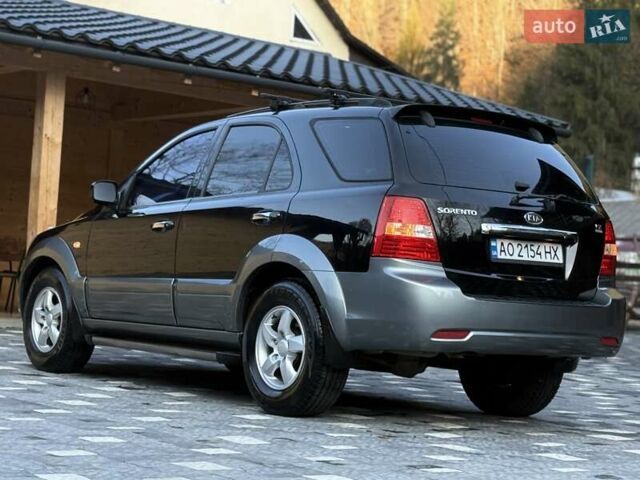 Черный Киа Соренто, объемом двигателя 2.5 л и пробегом 208 тыс. км за 8200 $, фото 19 на Automoto.ua