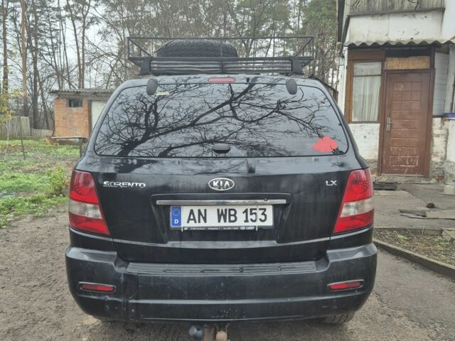 Черный Киа Соренто, объемом двигателя 2.5 л и пробегом 290 тыс. км за 4300 $, фото 3 на Automoto.ua