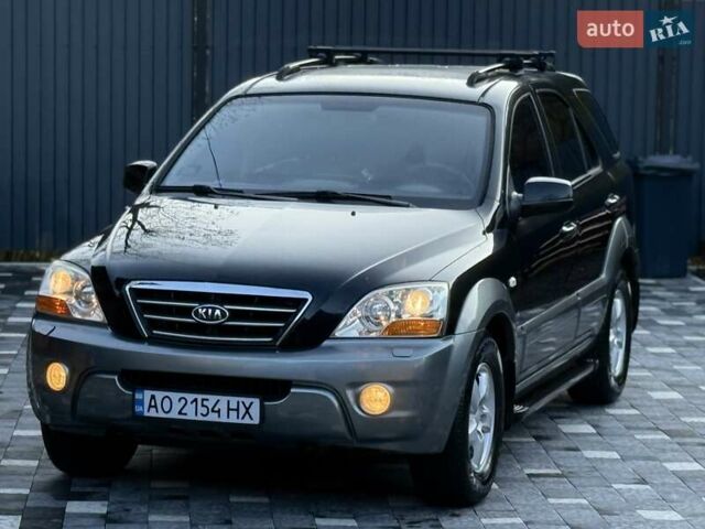 Черный Киа Соренто, объемом двигателя 2.5 л и пробегом 208 тыс. км за 8200 $, фото 82 на Automoto.ua