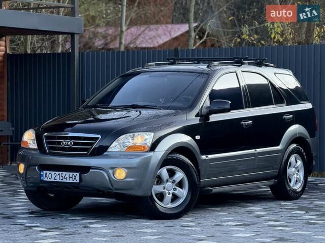 Черный Киа Соренто, объемом двигателя 2.5 л и пробегом 208 тыс. км за 8200 $, фото 83 на Automoto.ua