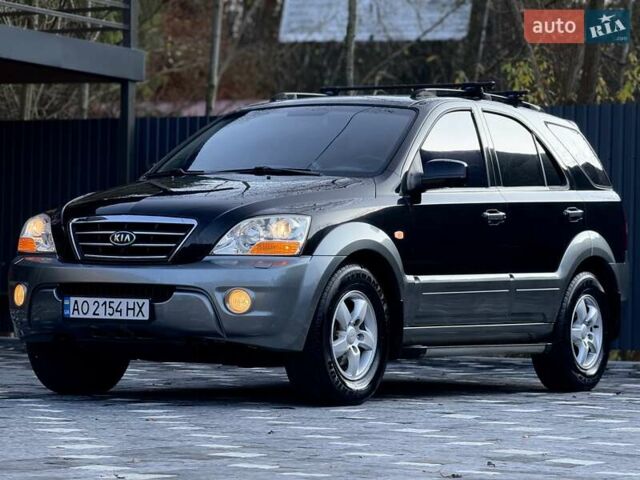 Черный Киа Соренто, объемом двигателя 2.5 л и пробегом 208 тыс. км за 8200 $, фото 15 на Automoto.ua