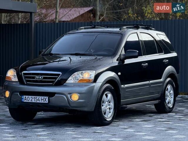 Черный Киа Соренто, объемом двигателя 2.5 л и пробегом 208 тыс. км за 8200 $, фото 90 на Automoto.ua