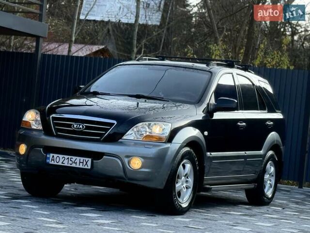 Черный Киа Соренто, объемом двигателя 2.5 л и пробегом 208 тыс. км за 8200 $, фото 4 на Automoto.ua