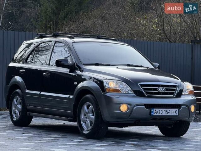 Черный Киа Соренто, объемом двигателя 2.5 л и пробегом 208 тыс. км за 8200 $, фото 91 на Automoto.ua