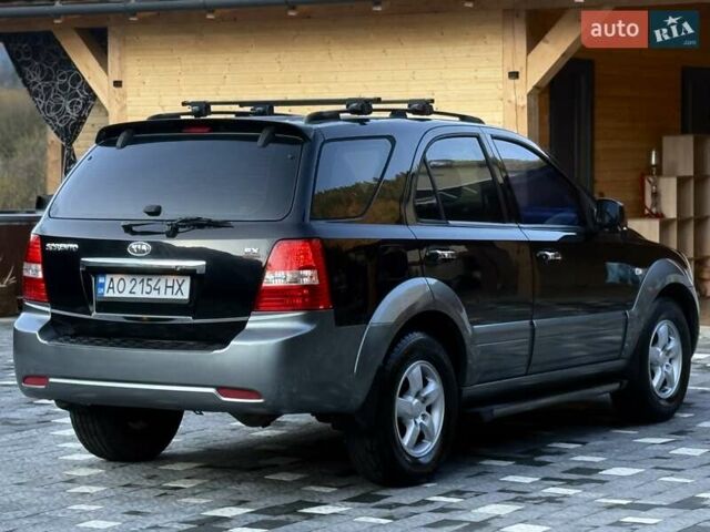 Черный Киа Соренто, объемом двигателя 2.5 л и пробегом 208 тыс. км за 8200 $, фото 21 на Automoto.ua