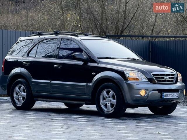 Черный Киа Соренто, объемом двигателя 2.5 л и пробегом 208 тыс. км за 8200 $, фото 18 на Automoto.ua