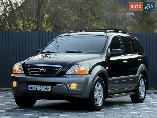 Черный Киа Соренто, объемом двигателя 2.5 л и пробегом 208 тыс. км за 8200 $, фото 78 на Automoto.ua