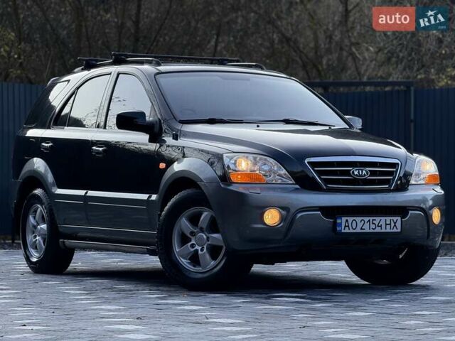 Черный Киа Соренто, объемом двигателя 2.5 л и пробегом 208 тыс. км за 8200 $, фото 76 на Automoto.ua