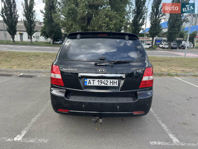 Черный Киа Соренто, объемом двигателя 2.5 л и пробегом 211 тыс. км за 8400 $, фото 2 на Automoto.ua