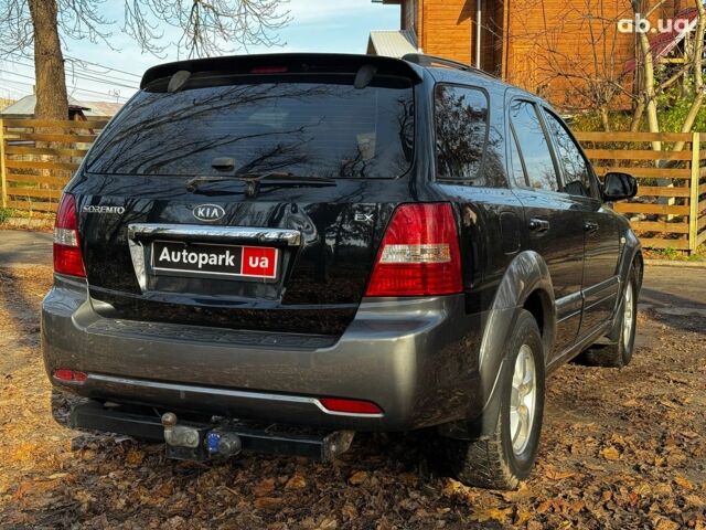 Черный Киа Соренто, объемом двигателя 2.5 л и пробегом 140 тыс. км за 8190 $, фото 6 на Automoto.ua