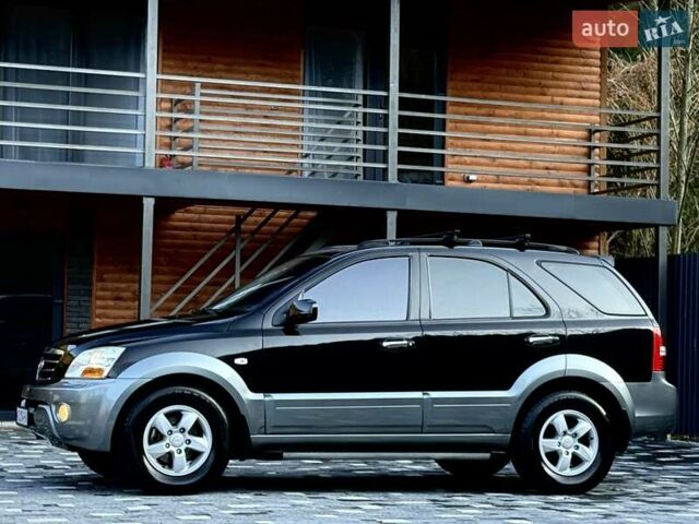 Черный Киа Соренто, объемом двигателя 2.5 л и пробегом 208 тыс. км за 8200 $, фото 5 на Automoto.ua