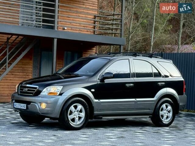 Черный Киа Соренто, объемом двигателя 2.5 л и пробегом 208 тыс. км за 8200 $, фото 9 на Automoto.ua