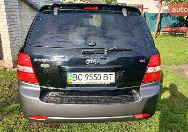 Черный Киа Соренто, объемом двигателя 2.5 л и пробегом 186 тыс. км за 8000 $, фото 3 на Automoto.ua