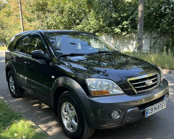 Черный Киа Соренто, объемом двигателя 2.5 л и пробегом 228 тыс. км за 9500 $, фото 6 на Automoto.ua