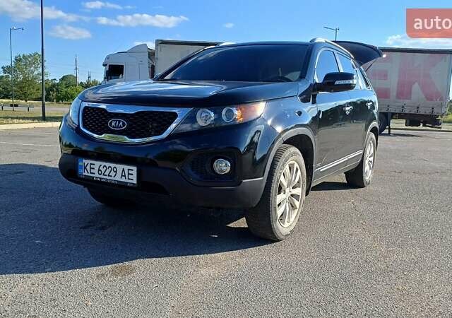 Черный Киа Соренто, объемом двигателя 2.2 л и пробегом 170 тыс. км за 12200 $, фото 1 на Automoto.ua