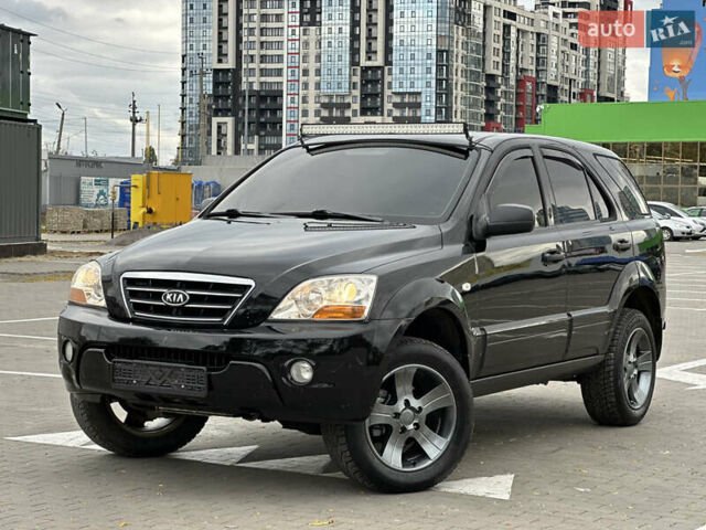 Черный Киа Соренто, объемом двигателя 2.5 л и пробегом 299 тыс. км за 5399 $, фото 2 на Automoto.ua