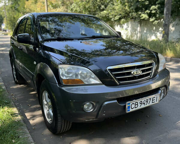 Черный Киа Соренто, объемом двигателя 2.5 л и пробегом 228 тыс. км за 9500 $, фото 5 на Automoto.ua