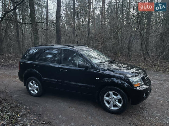 Черный Киа Соренто, объемом двигателя 2.5 л и пробегом 200 тыс. км за 5200 $, фото 3 на Automoto.ua