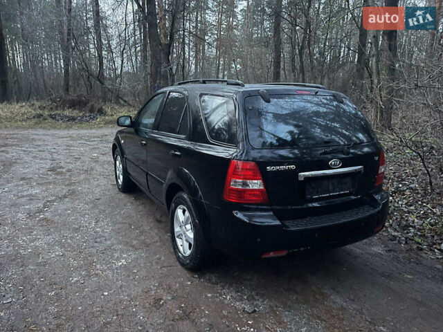 Черный Киа Соренто, объемом двигателя 2.5 л и пробегом 200 тыс. км за 5200 $, фото 6 на Automoto.ua