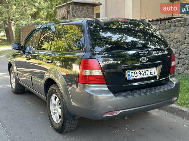 Черный Киа Соренто, объемом двигателя 2.5 л и пробегом 228 тыс. км за 9500 $, фото 13 на Automoto.ua