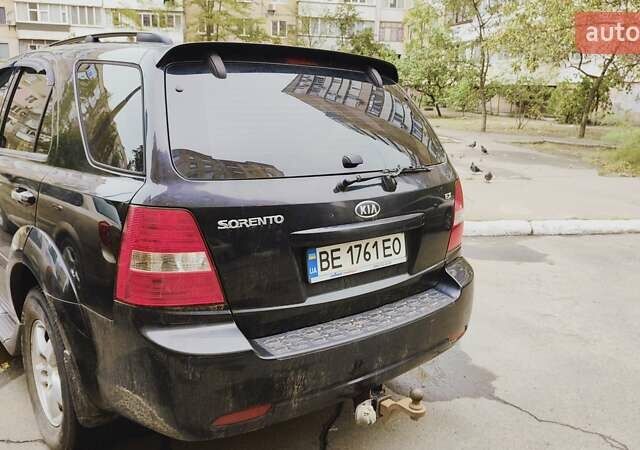 Черный Киа Соренто, объемом двигателя 2.5 л и пробегом 169 тыс. км за 9800 $, фото 1 на Automoto.ua